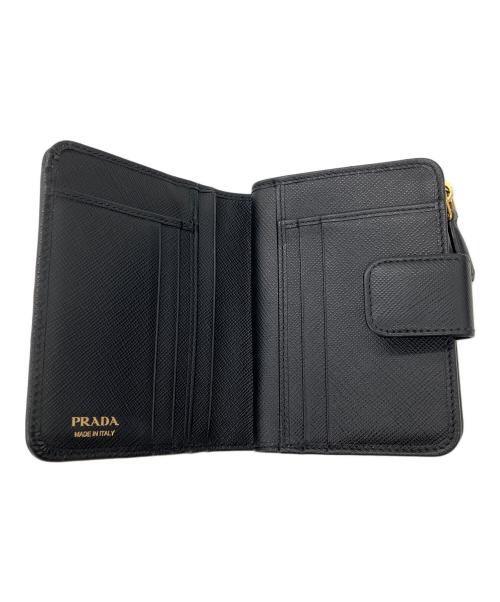 PRADA（プラダ）PRADA (プラダ) サフィアーノメタル ブラックの古着・服飾アイテム