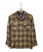 PENDLETONペンドルトン）の古着「ボードシャツ」｜オリーブ