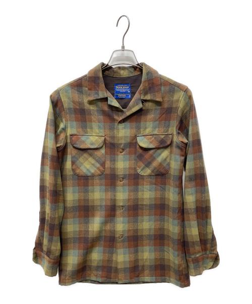 PENDLETON（ペンドルトン）PENDLETON (ペンドルトン) ボードシャツ オリーブ サイズ:XSの古着・服飾アイテム
