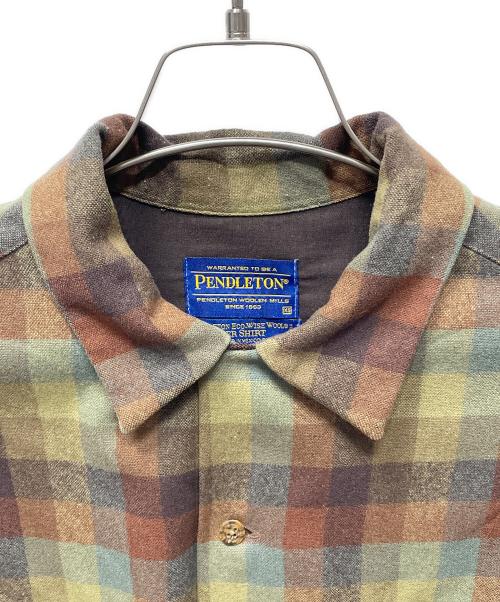 PENDLETON（ペンドルトン）PENDLETON (ペンドルトン) ボードシャツ オリーブ サイズ:XSの古着・服飾アイテム