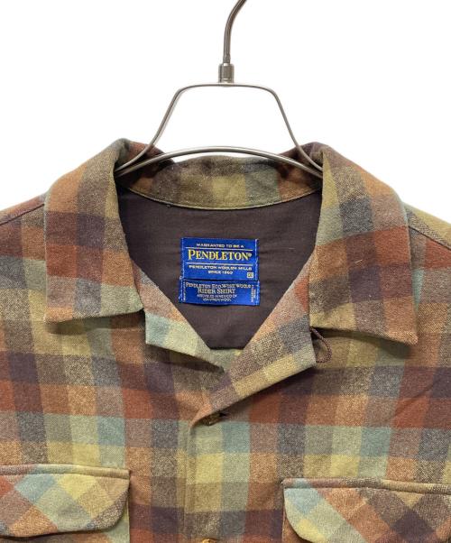 PENDLETON（ペンドルトン）PENDLETON (ペンドルトン) ボードシャツ オリーブ サイズ:XSの古着・服飾アイテム