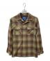PENDLETON（ペンドルトン）の古着「ボードシャツ」｜オリーブ