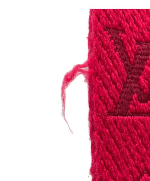 LOUIS VUITTON（ルイ ヴィトン）LOUIS VUITTON (ルイ ヴィトン) エシャルプ ロゴマニア レッドの古着・服飾アイテム