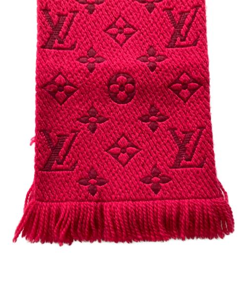 LOUIS VUITTON（ルイ ヴィトン）LOUIS VUITTON (ルイ ヴィトン) エシャルプ ロゴマニア レッドの古着・服飾アイテム