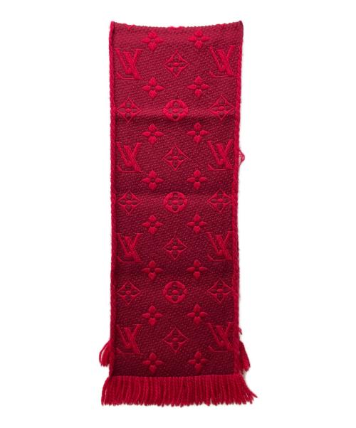 LOUIS VUITTON（ルイ ヴィトン）LOUIS VUITTON (ルイ ヴィトン) エシャルプ ロゴマニア レッドの古着・服飾アイテム