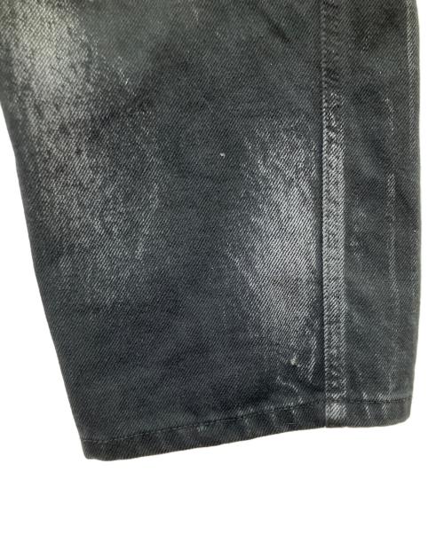 THUG CLUB（サグ クラブ）THUG CLUB (サグ クラブ) Leave a Trace Denim Pants  ブラック サイズ:1の古着・服飾アイテム