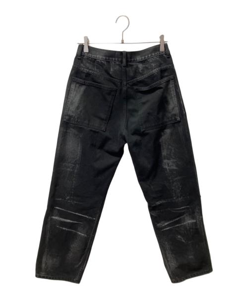 THUG CLUB（サグ クラブ）THUG CLUB (サグ クラブ) Leave a Trace Denim Pants  ブラック サイズ:1の古着・服飾アイテム