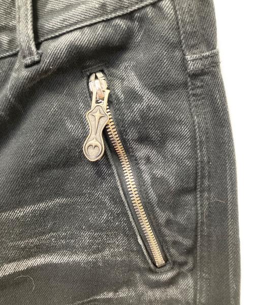 THUG CLUB（サグ クラブ）THUG CLUB (サグ クラブ) Leave a Trace Denim Pants  ブラック サイズ:1の古着・服飾アイテム