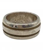 TIFFANY & Co.ティファニー）の古着「グルーブドリング」｜シルバー