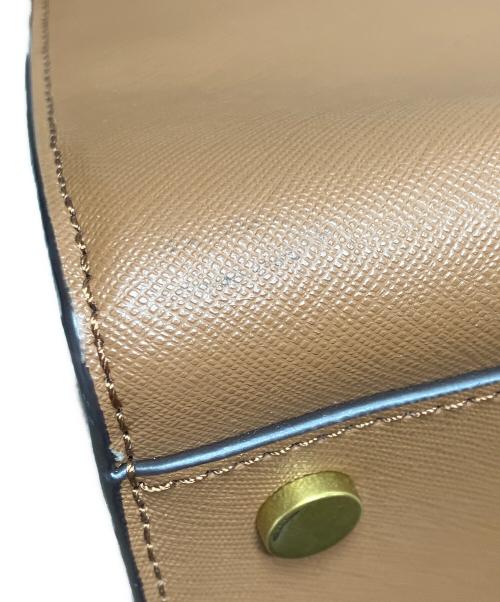 MICHAEL KORS（マイケル・コース）MICHAEL KORS (マイケル・コース) レザーショルダーバッグ ブラウンの古着・服飾アイテム