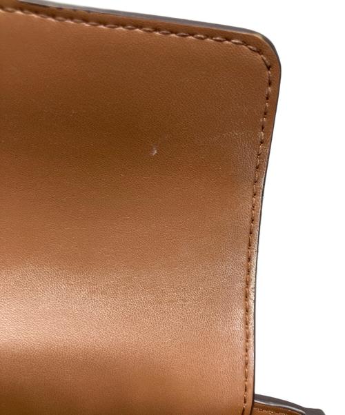 MICHAEL KORS（マイケル・コース）MICHAEL KORS (マイケル・コース) レザーショルダーバッグ ブラウンの古着・服飾アイテム