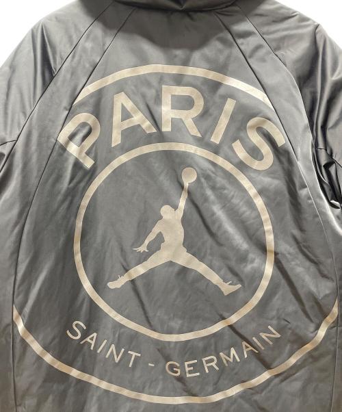 JORDAN（ジョーダン）JORDAN (ジョーダン) PARIS SAINT-GERMAIN (パリサンジェルマン) ダウンコート ブラック サイズ:Lの古着・服飾アイテム