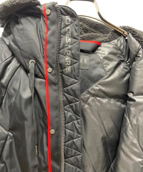 JORDAN（ジョーダン）JORDAN (ジョーダン) PARIS SAINT-GERMAIN (パリサンジェルマン) ダウンコート ブラック サイズ:Lの古着・服飾アイテム