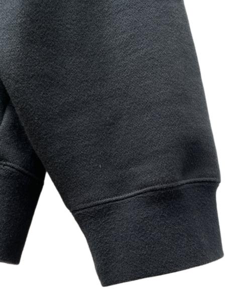 NIKE（ナイキ）NIKE (ナイキ) SUPREME (シュプリーム) Leather Applique Hooded Sweatshirt ブラック サイズ:Lの古着・服飾アイテム