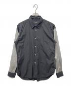 COMME des GARCONS HOMME DEUXコムデギャルソン オム ドゥ）の古着「長袖シャツ」｜ブラック×グレー