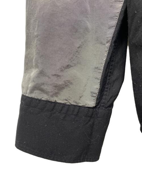 COMME des GARCONS HOMME DEUX（コムデギャルソン オム ドゥ）COMME des GARCONS HOMME DEUX (コムデギャルソン オム ドゥ) 長袖シャツ ブラック×グレー サイズ:Lの古着・服飾アイテム