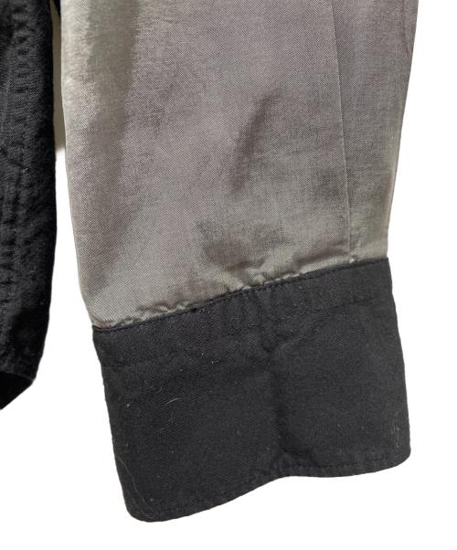 COMME des GARCONS HOMME DEUX（コムデギャルソン オム ドゥ）COMME des GARCONS HOMME DEUX (コムデギャルソン オム ドゥ) 長袖シャツ ブラック×グレー サイズ:Lの古着・服飾アイテム