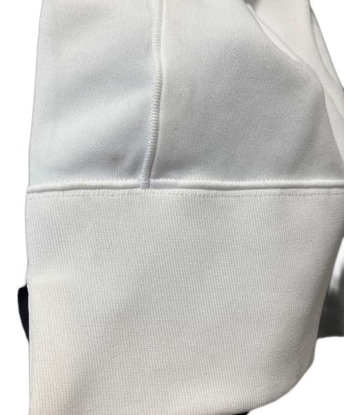 sacai（サカイ）sacai (サカイ) NIKE (ナイキ) SACAI DOUBLE ZIP HOODIE グレー×ホワイト サイズ:XLの古着・服飾アイテム