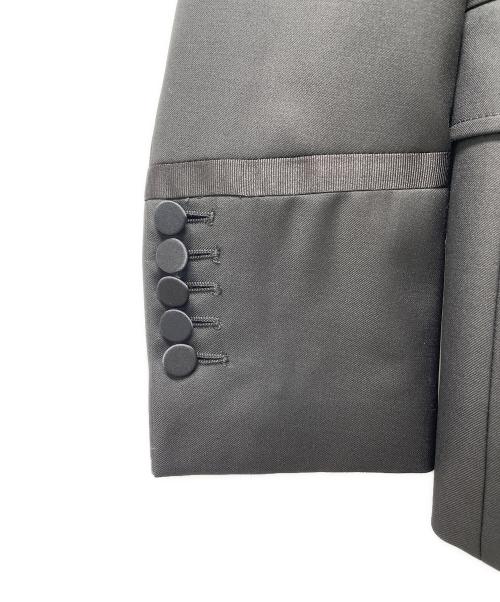JOHN GALLIANO（ジョンガリアーノ）JOHN GALLIANO (ジョンガリアーノ) テーラードジャケット ブラック サイズ:48の古着・服飾アイテム