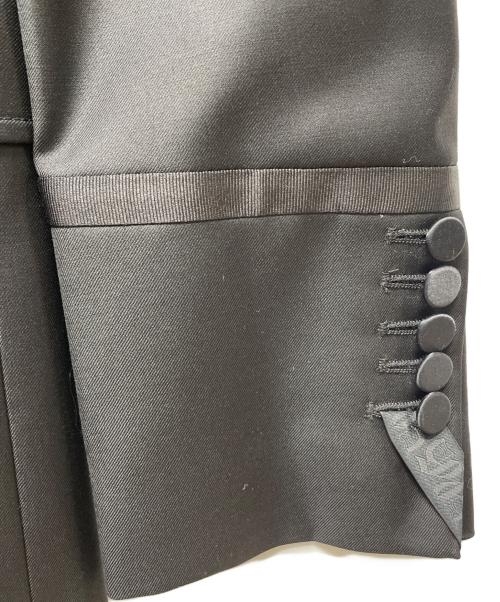 JOHN GALLIANO（ジョンガリアーノ）JOHN GALLIANO (ジョンガリアーノ) テーラードジャケット ブラック サイズ:48の古着・服飾アイテム