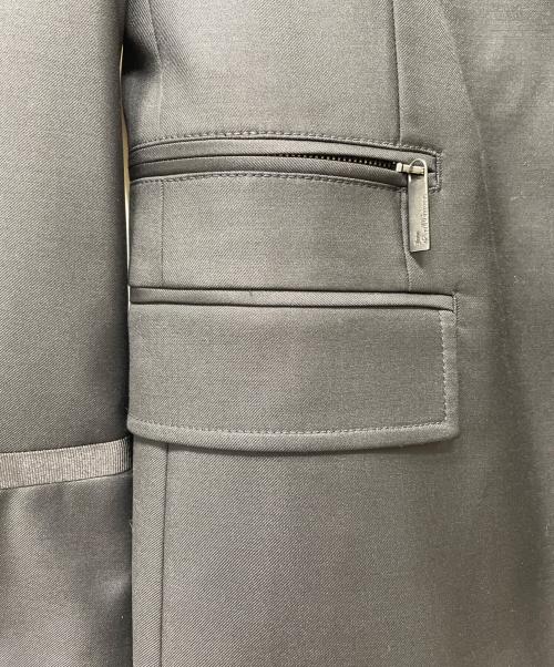 JOHN GALLIANO（ジョンガリアーノ）JOHN GALLIANO (ジョンガリアーノ) テーラードジャケット ブラック サイズ:48の古着・服飾アイテム