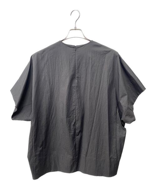 YORI（ヨリ）yori (ヨリ) シャーベットドルマンブラウス グレー サイズ:36の古着・服飾アイテム