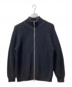 BATONERバトナ―）の古着「SIGNATURE DRIVERS KNIT」｜ブラック