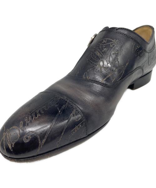Berluti（ベルルッティ）Berluti (ベルルッティ) モンクストラップシューズ ブラック サイズ:25の古着・服飾アイテム