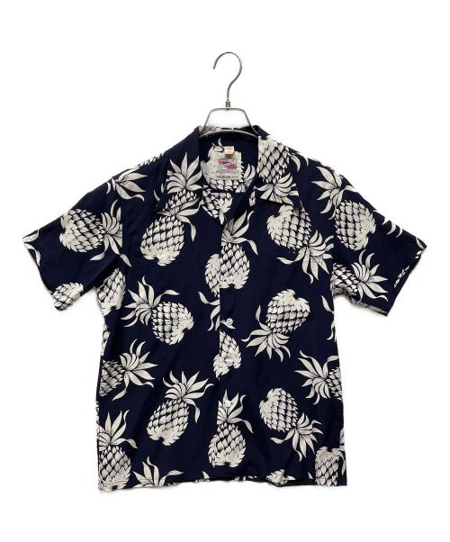 KAHANAMOKU（カハナモク）KAHANAMOKU (カハナモク) 東洋エンタープライズ (トウヨウエンタープライズ) DUKE KAHANAMOKU SPECIAL EDITION “DUKE'S PINEAPPLE” ネイビー サイズ:Sの古着・服飾アイテム