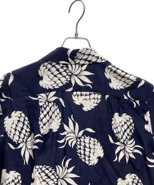 KAHANAMOKU（カハナモク）KAHANAMOKU (カハナモク) 東洋エンタープライズ (トウヨウエンタープライズ) DUKE KAHANAMOKU SPECIAL EDITION “DUKE'S PINEAPPLE” ネイビー サイズ:Sの古着・服飾アイテム