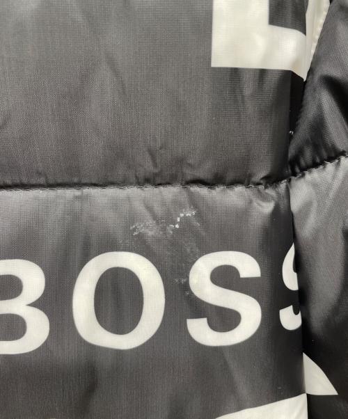 BOSS HUGO BOSS（ボス ヒューゴボス）BOSS HUGO BOSS (ボス ヒューゴボス) リバーシブルダウンジャケット ブラック サイズ:56の古着・服飾アイテム