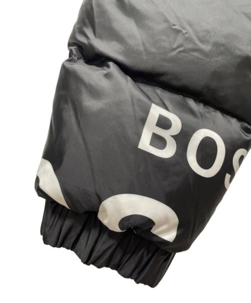BOSS HUGO BOSS（ボス ヒューゴボス）BOSS HUGO BOSS (ボス ヒューゴボス) リバーシブルダウンジャケット ブラック サイズ:56の古着・服飾アイテム