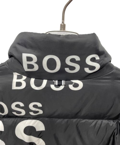 BOSS HUGO BOSS（ボス ヒューゴボス）BOSS HUGO BOSS (ボス ヒューゴボス) リバーシブルダウンジャケット ブラック サイズ:56の古着・服飾アイテム