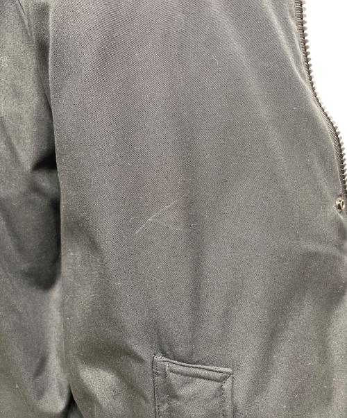 BOSS HUGO BOSS（ボス ヒューゴボス）BOSS HUGO BOSS (ボス ヒューゴボス) リバーシブルダウンジャケット ブラック サイズ:56の古着・服飾アイテム