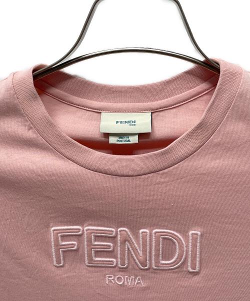 FENDI KIDS（フェンディ キッズ）FENDI KIDS (フェンディ キッズ) 半袖カットソー ピンク サイズ:10Aの古着・服飾アイテム