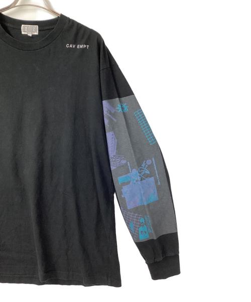 C.E（シーイー）C.E (シーイー) 長袖カットソー ブラック サイズ:XXLの古着・服飾アイテム