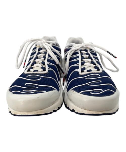 NIKE（ナイキ）NIKE (ナイキ) AIR MAX PLUS “PSG” ホワイト×ネイビー サイズ:26の古着・服飾アイテム