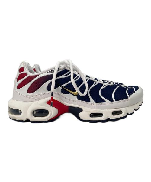 NIKE（ナイキ）NIKE (ナイキ) AIR MAX PLUS “PSG” ホワイト×ネイビー サイズ:26の古着・服飾アイテム