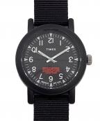 TIMEX×STRANGER THINGSタイメックス×ストレンジャーシングス）の古着「シングス ウォッチ」｜ブラック