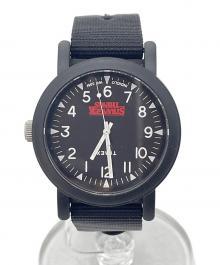 TIMEX×STRANGER THINGS（タイメックス×ストレンジャーシングス）の古着「シングス ウォッチ」｜ブラック