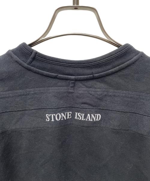 STONE ISLAND（ストーンアイランド）STONE ISLAND (ストーンアイランド) スウェット ブラック サイズ:Lの古着・服飾アイテム