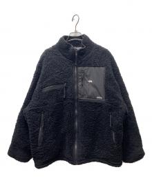 THE NORTHFACE PURPLELABEL（ザ・ノースフェイス パープルレーベル）の古着「Wool Boa Fleece Field Jacket」｜ブラック