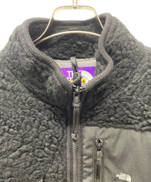 THE NORTHFACE PURPLELABEL（ザ・ノースフェイス パープルレーベル）THE NORTHFACE PURPLELABEL (ザ・ノースフェイス パープルレーベル) Wool Boa Fleece Field Jacket ブラック サイズ:Sの古着・服飾アイテム
