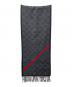 GUCCI (グッチ) マフラー ブラック：17000円