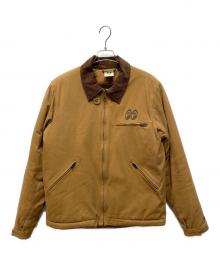 Moon Equipped（ムーンアイズ）の古着「ワークジャケット」｜ブラウン