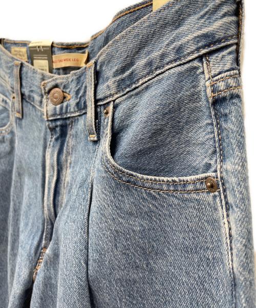 LEVI'S（リーバイス）LEVI'S (リーバイス) BAGGY DAD WIDE LEG インディゴ サイズ:61㎝（W24） 未使用品の古着・服飾アイテム