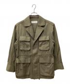 Couture d'adamクチュールドアダム）の古着「ワークジャケット」｜カーキ