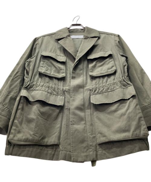 Couture d'adam（クチュールドアダム）COUTURE D'ADAM (クチュールドアダム) ワークジャケット カーキ サイズ:38の古着・服飾アイテム