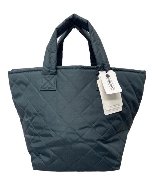 LeSportsac（レスポートサック）LeSportsac (レスポートサック) キルティングトートバッグ グリーンの古着・服飾アイテム