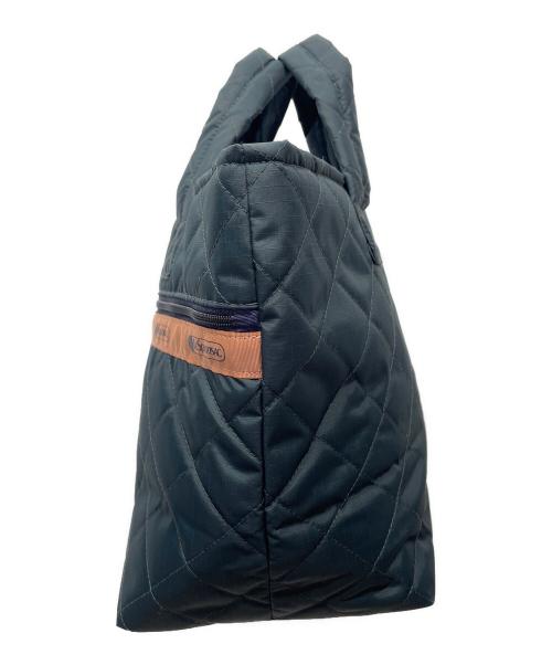 LeSportsac（レスポートサック）LeSportsac (レスポートサック) キルティングトートバッグ グリーンの古着・服飾アイテム